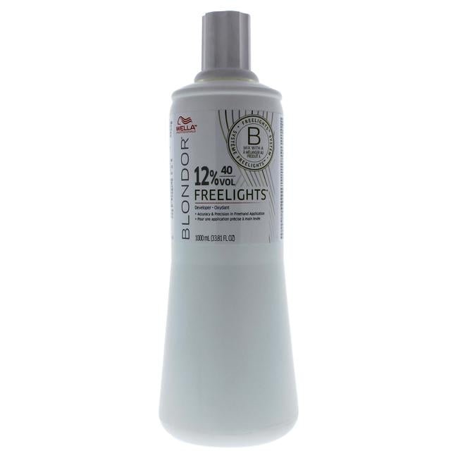 Wella Blondor Freelights Hair Color Developer 40 Vol 12%, 33.8 oz