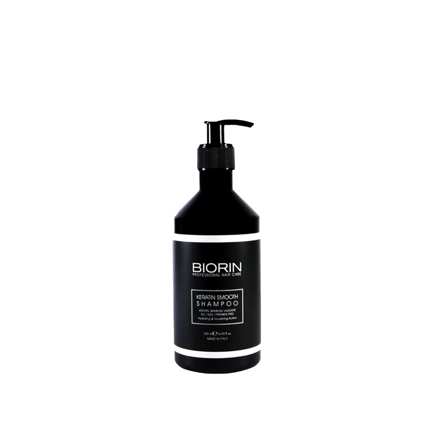 Biorin Keratin Shampoo 500ml - Nourishing Keratin Shampoo for Damaged Hair
