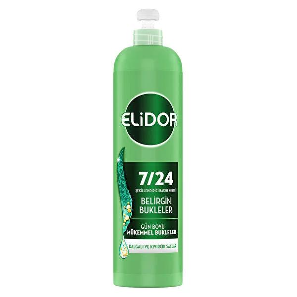 Elidor Curl Defining Cream for Wavy & Curly Hair - Moisturizing, Nourishing, and Enhancing Curls with Fresh Scent
