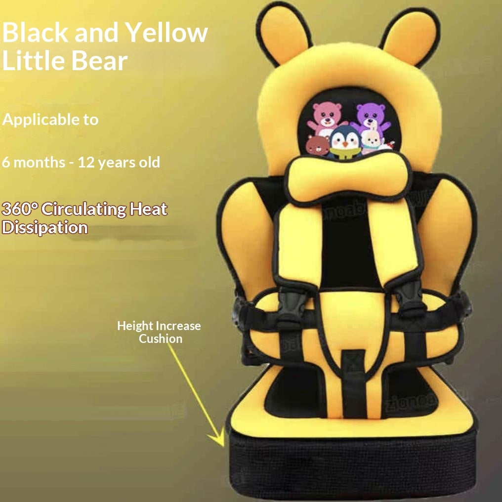 Infant Safe Seat Mat Portable Baby Safety Seat Children's Chairs Updated Version Thickening Sponge Kids Car Stroller Seats Pad