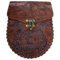 Vintage Viking Coin Purse: Medieval Belt Bag Style