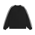 American-style Retro Three-bar Long-sleeved T-shirt For Men