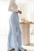 Women's Loose Side Lace-up Casual Trousers