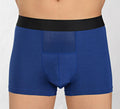 Men's Scrotal-supporting Flat-bottomed Boxer Briefs With Vein Support