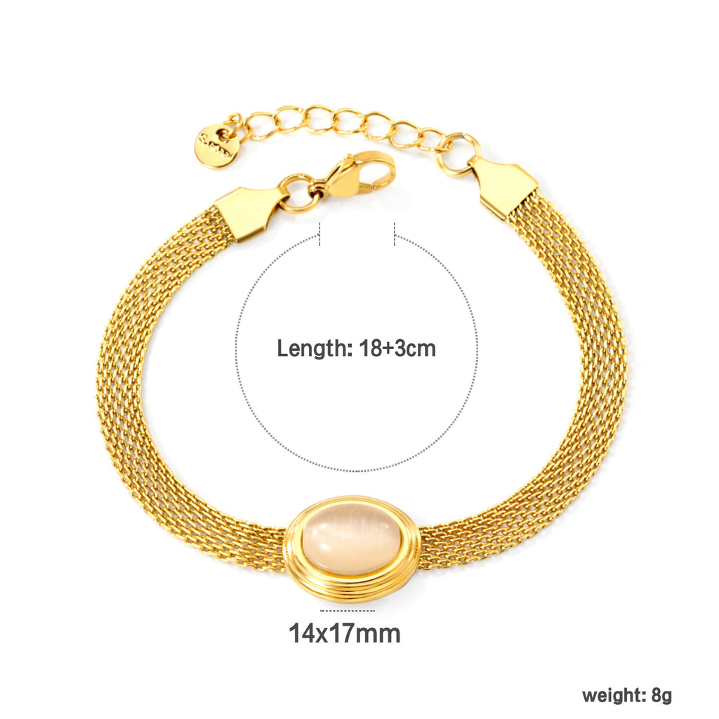 Best-selling 18k Metal Stainless Steel Bracelet