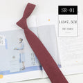 Korean Style Casual Suede Macaron 7cm Hand Tie