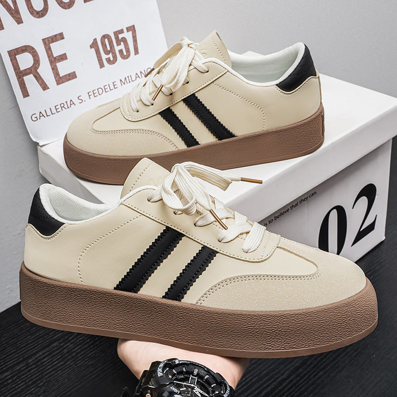 2026 New Summer Men's Skate Shoes, Daily Casual Footwear For Teenagers, Classic College Style Skate Sneakers For Men