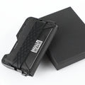Men's Ultra-thin Metal EDC Leather Wallet