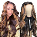 Long Curly Synthetic Wig with Rose Net - Women's Fashion