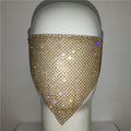 Personality Trend Accessories Rhinestone Mask