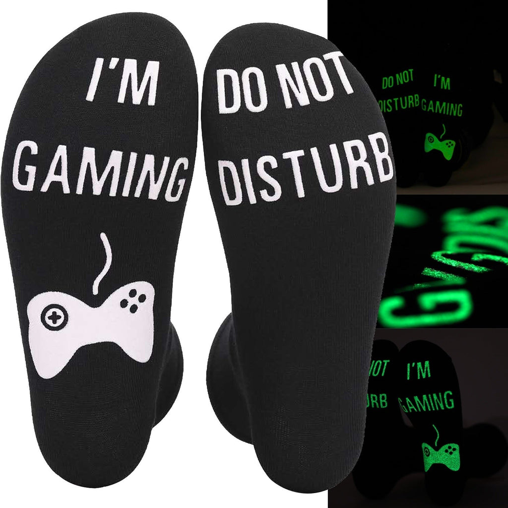 Men's Pure Cotton Letter Printing Tube Socks