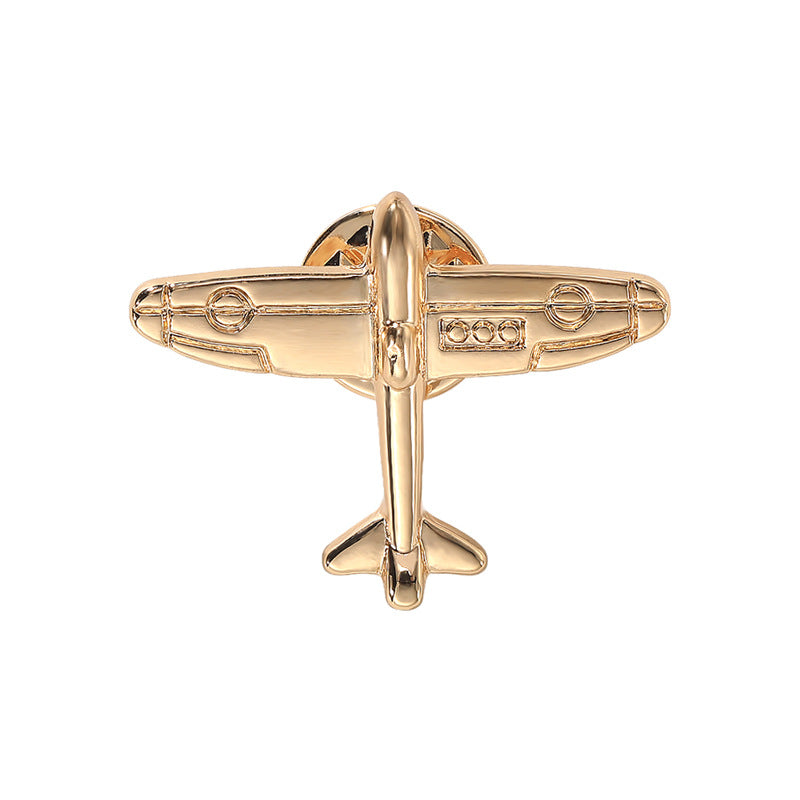 Creative Minimalist Mini Airplane Brooch