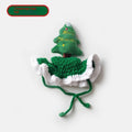 Christmas Tree Pet Head Cover Crochet Cat Dog Hat