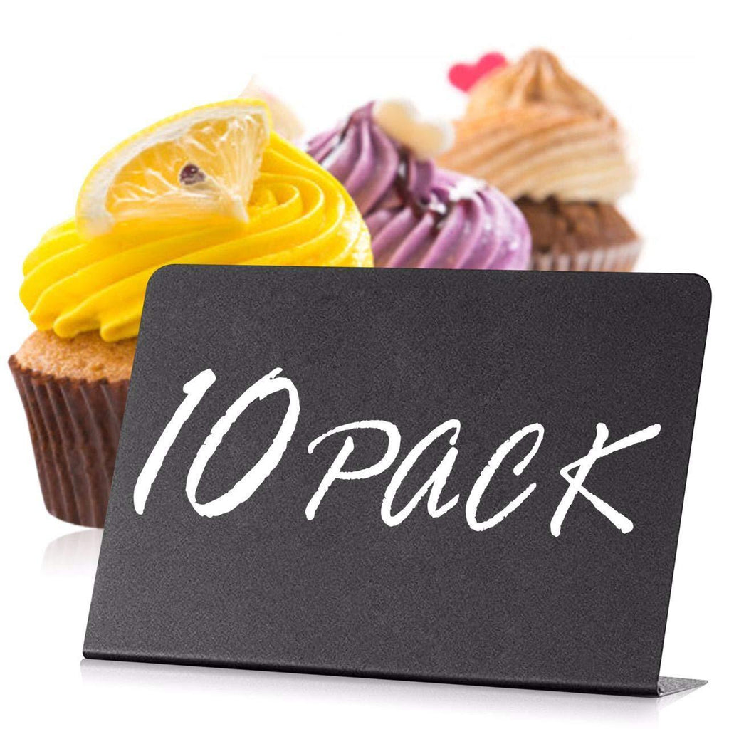 10 Pack Mini Chalkboard Signs for Food 3x4 inch Party Buffet Tables Wedding Bakery Small Chalkboard Signs Mini Chalkboard Signs for Food Chalkboard Buffet Signs Table Sign Chalkboard