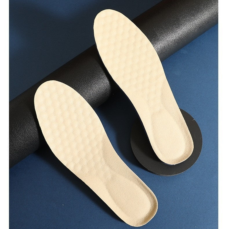 Leather Shoe Insoles Deodorizing Sweat-absorbing Breathable Odor-eliminating And Shock-absorbing For Sports