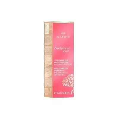 Nuxe Creme Prodigieuse Boost Multi Correction Eye Balm Gel - Natural Anti-Aging Eye Cream with Jasmine Extract