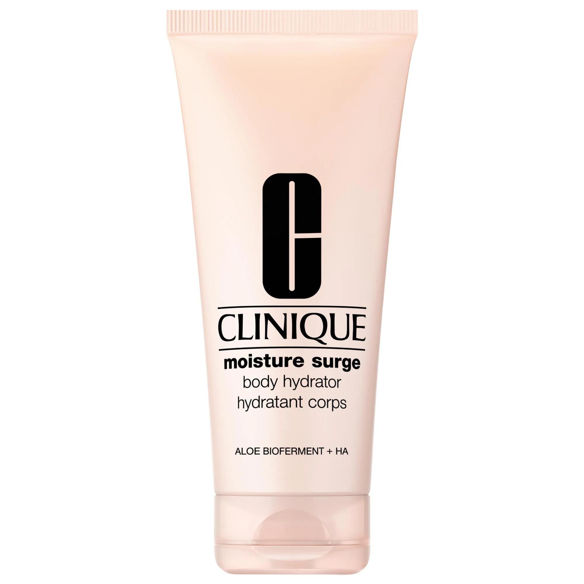Clinique Moisture Surge Body Lotion: Hyaluronic Acid for 48-Hour Hydration | Lightweight, Fragrance-Free for Dry Skin Relief