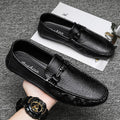 Mens Stylish Casual Slip-on Leather Shoes