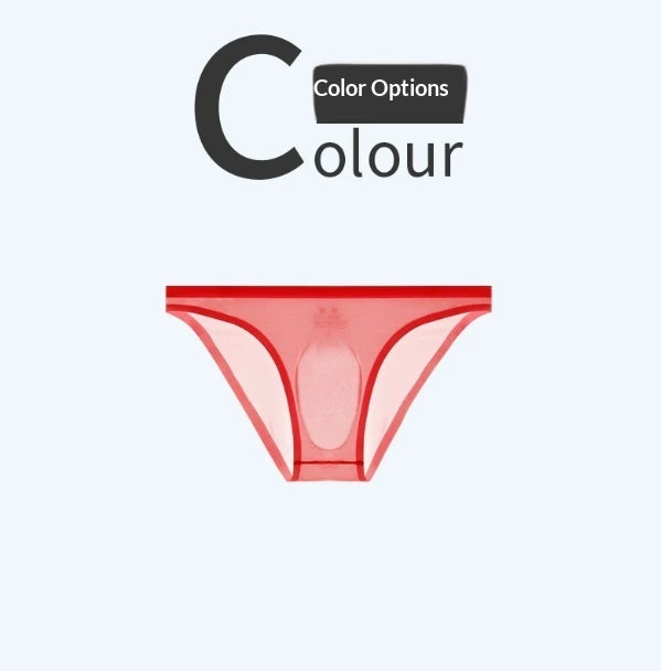 Mens Thin, Breathable Ice-silk Underwear
