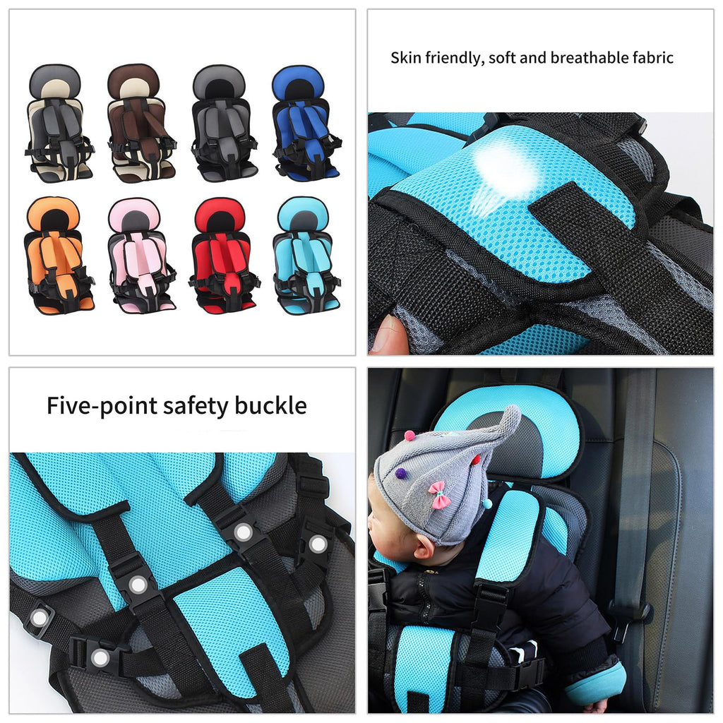 Infant Safe Seat Mat Portable Baby Safety Seat Children's Chairs Updated Version Thickening Sponge Kids Car Stroller Seats Pad