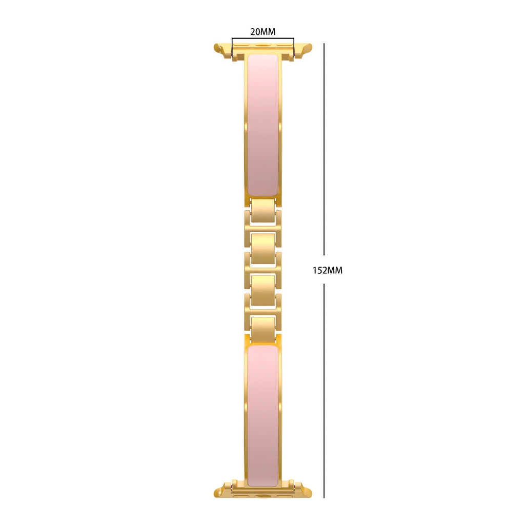 Chanel-style Bracelet-style Metal-link Watch Strap