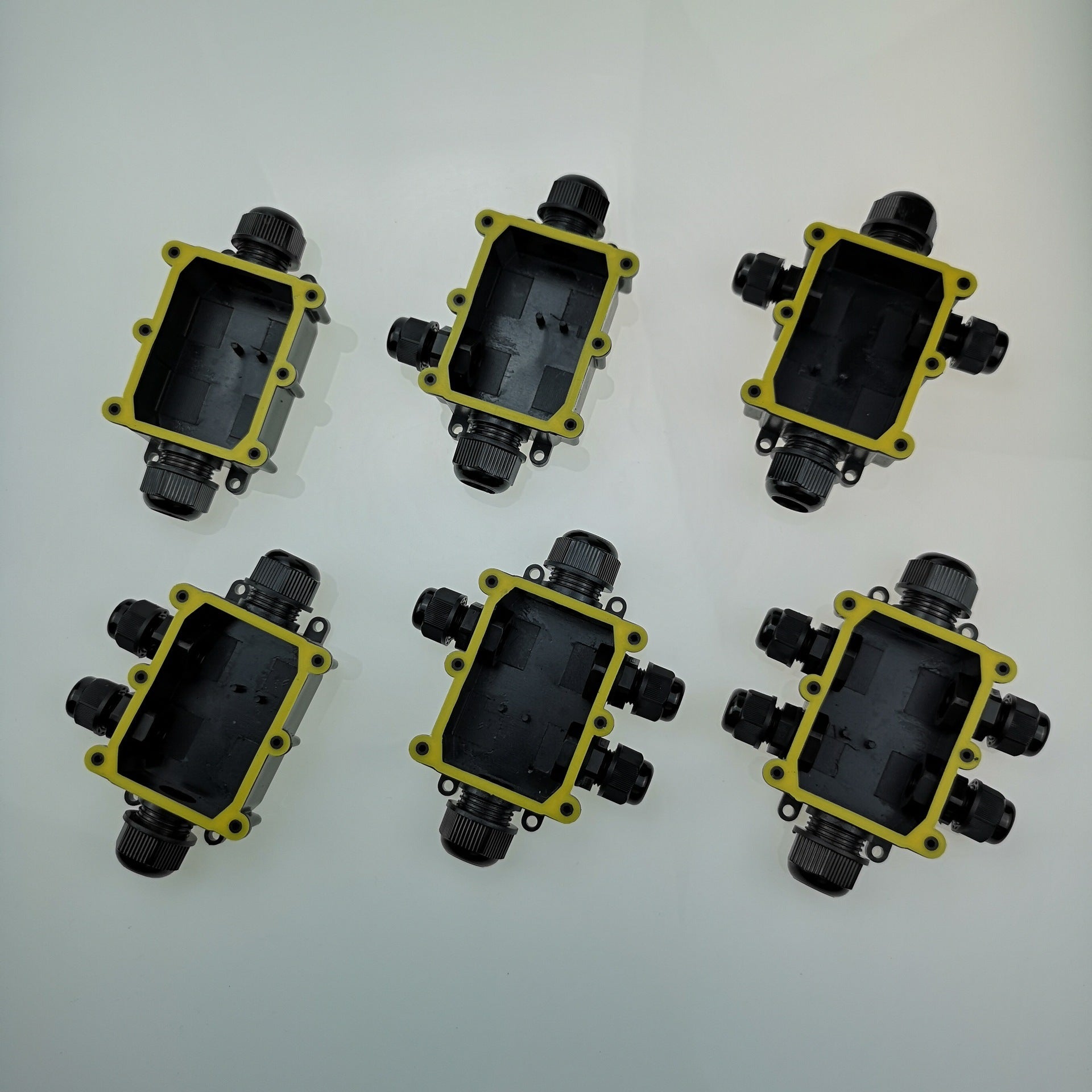 IP68 Waterproof Six-way Outdoor Cable One In Five Out Fountain Light Junction Box