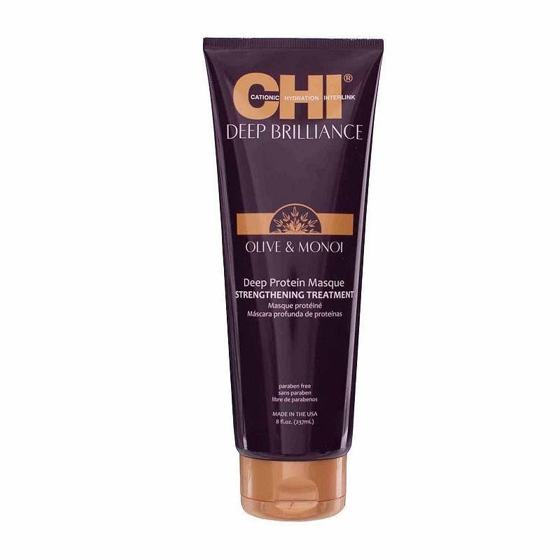 CHI Deep Brilliance Deep Protein Hair Masque Strengthening Treatment 8 oz
