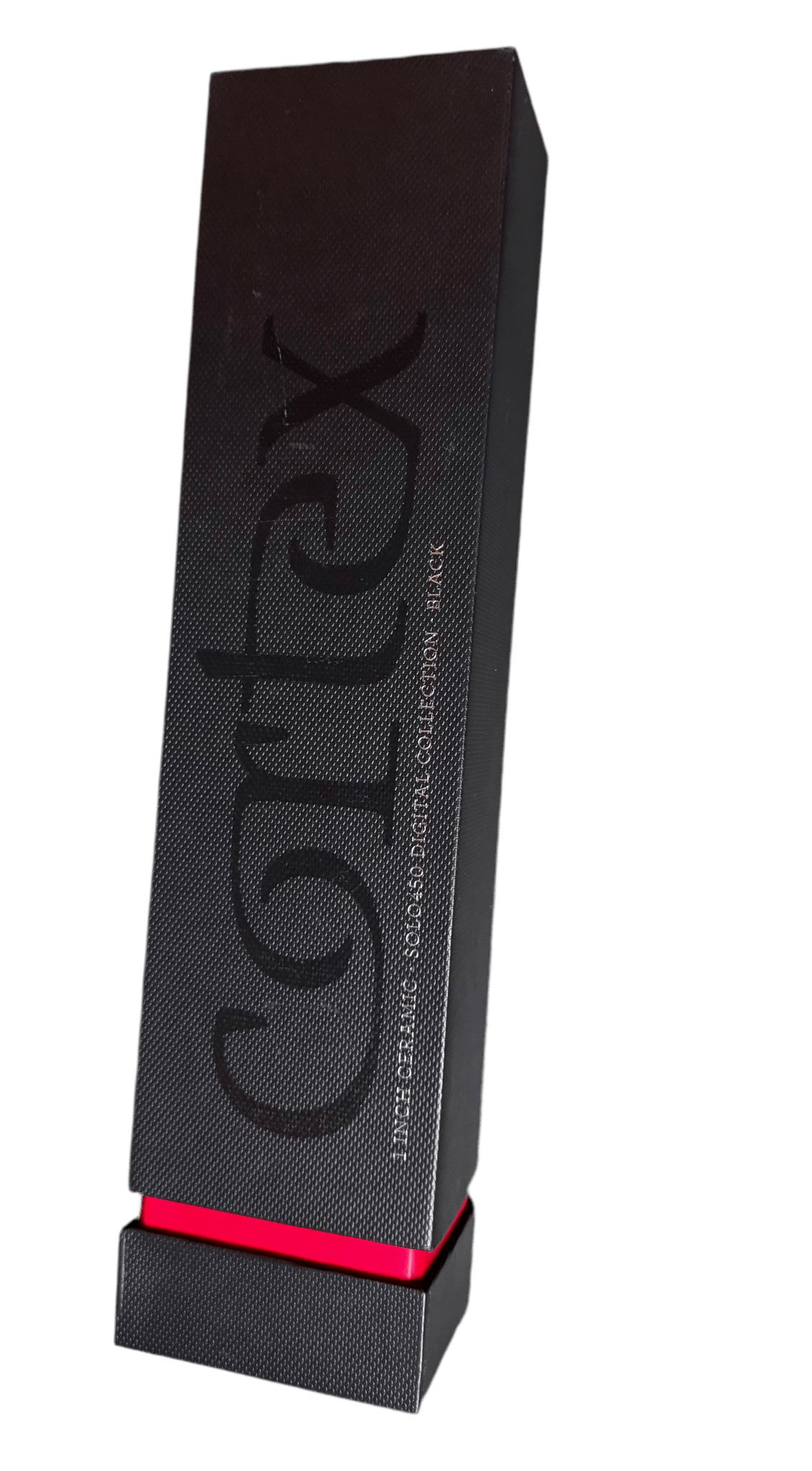 Cortex Solo Ceramic Flat Iron Hair Straightener, 1-Inch, Black