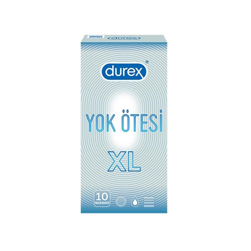 Durex XL Condoms - 10 Count Pack for Comfort & Protection - Safe Sex Products