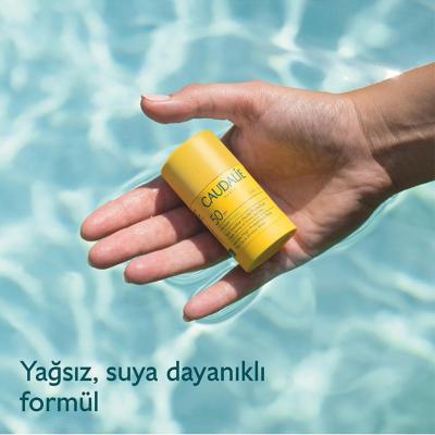 Caudalie Vinosun Protect SPF 50 Sunscreen Stick: Invisible, Vegan & Fragrance-Free High Protection for Face, Lips & Sensitive Skin