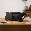 Leather Crossbody Bag Motorcycle Bag Sports Mens Bag