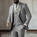 Mens Tuxedo Dinner Suit Three-Piece Set