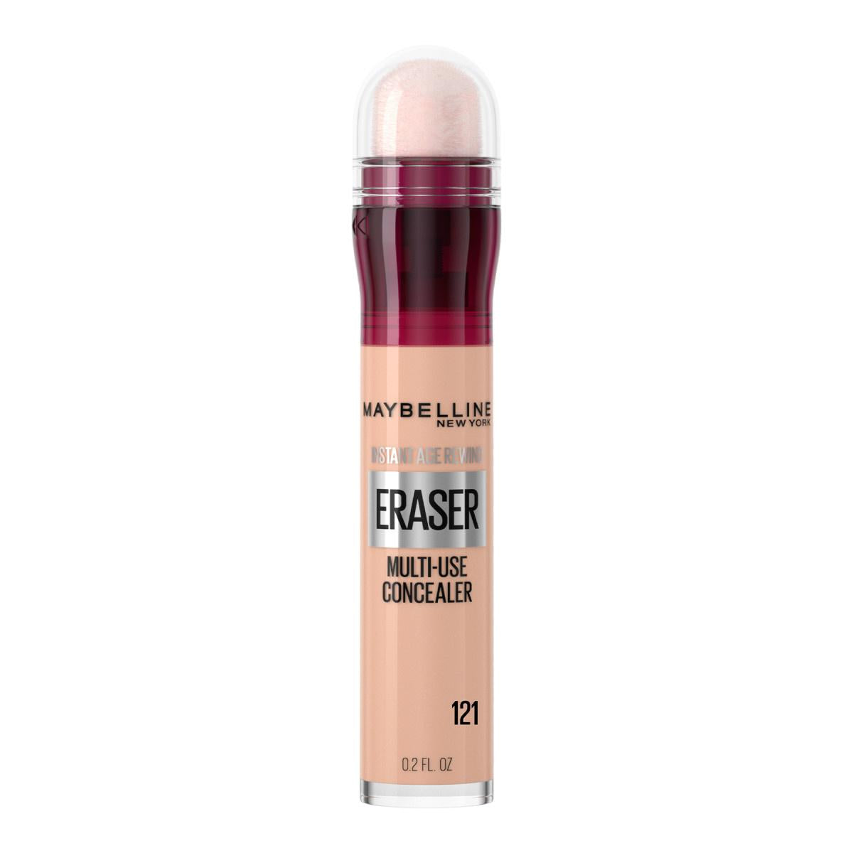 Maybelline Instant Age Rewind Concealer - 121 Light Honey - Dark Circle Eraser, High Coverage, Brightening, Anti-Aging