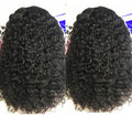 Kinky Curly Short Bob Lace Front Human Hair Wig