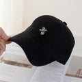 Unisex Mini Astronaut Embroidered Korean-style Casual Baseball Cap, Suitable For Daily Commuting And Outdoor Outings, Makes Your Face Look Smaller.