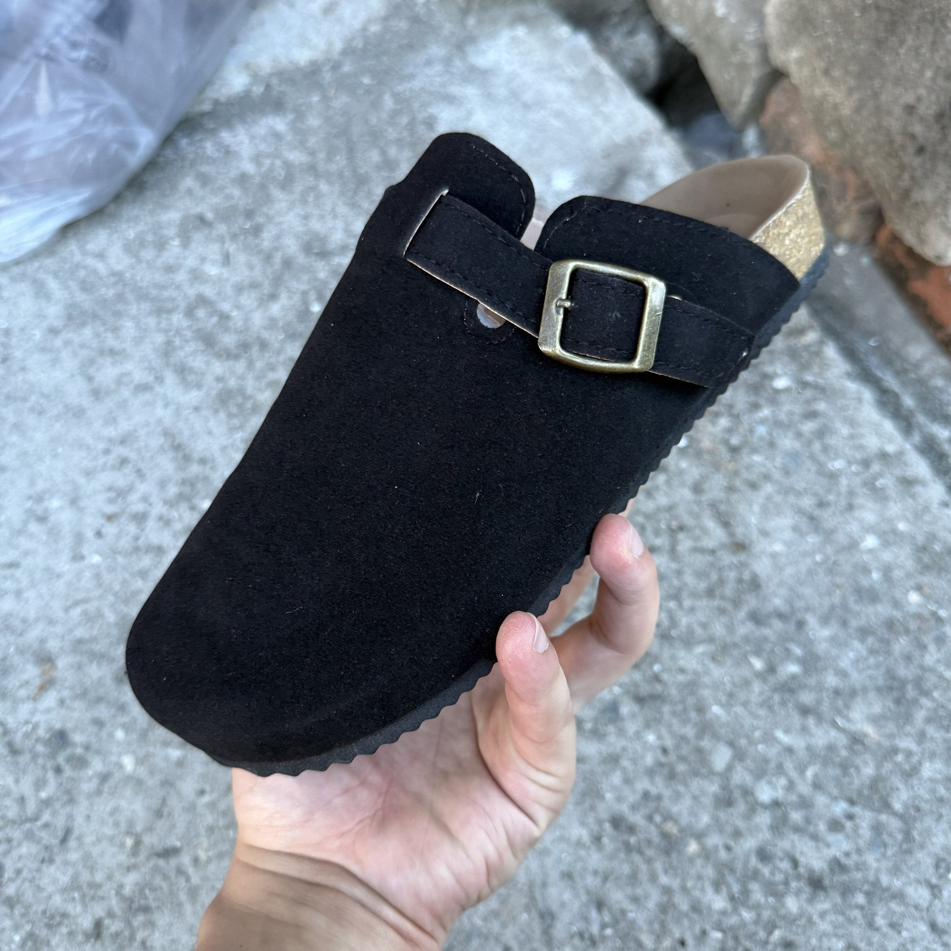 Roman Sandals Casual Half-slippers Trendy Loafers