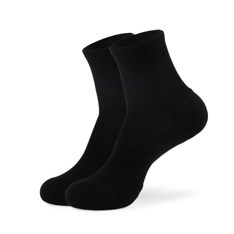 Pure Cotton Sports Socks With A Thickened Towelbacked SoleMens Basketball Style