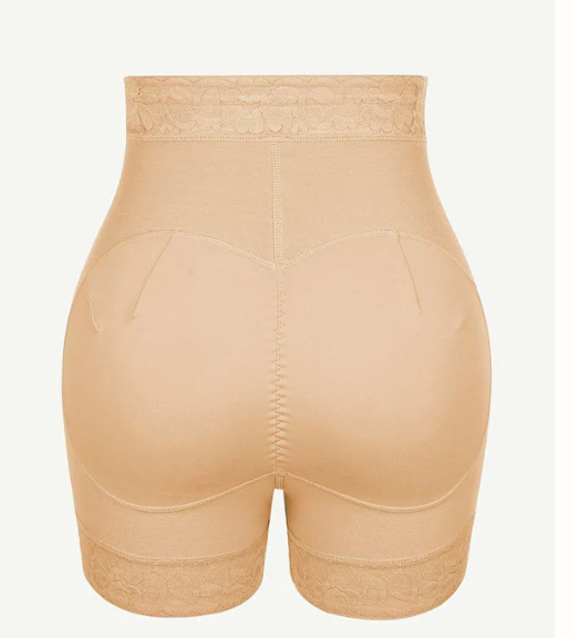 Premium High-waisted Lace Butt-lifting Panties For A Smooth Curvy Silhouette