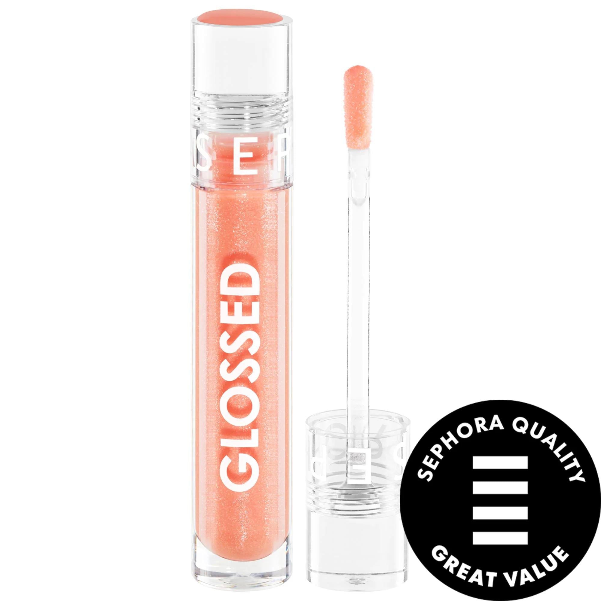 Sephora Collection Glossed Hydrating Long Wear Lip Gloss - Moisturizing, Shiny, Non-Sticky, Clean Beauty Lip Care