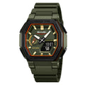 Waterproof Multi-function Digital Watch For Students A Versatile Sports-style Dual-display Wristwatch