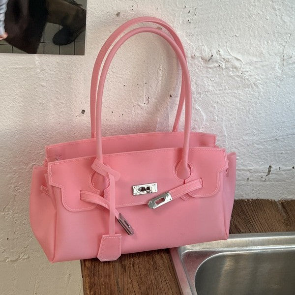 Korean-style Casual Transparent Jelly Bag