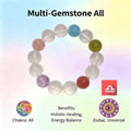Multi-Gemstone All-Chakra Set - Holistic Balance & Energy Alignment