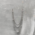 Punk Metal Jeans Chain Skull