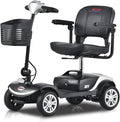 4-Wheel Electric Mobility Scooter for Seniors - Compact & Heavy Duty