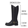 Retro Stage-performance Mens Leather Boots