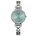 Waterproof Round Casual Womens Bracelet Watch