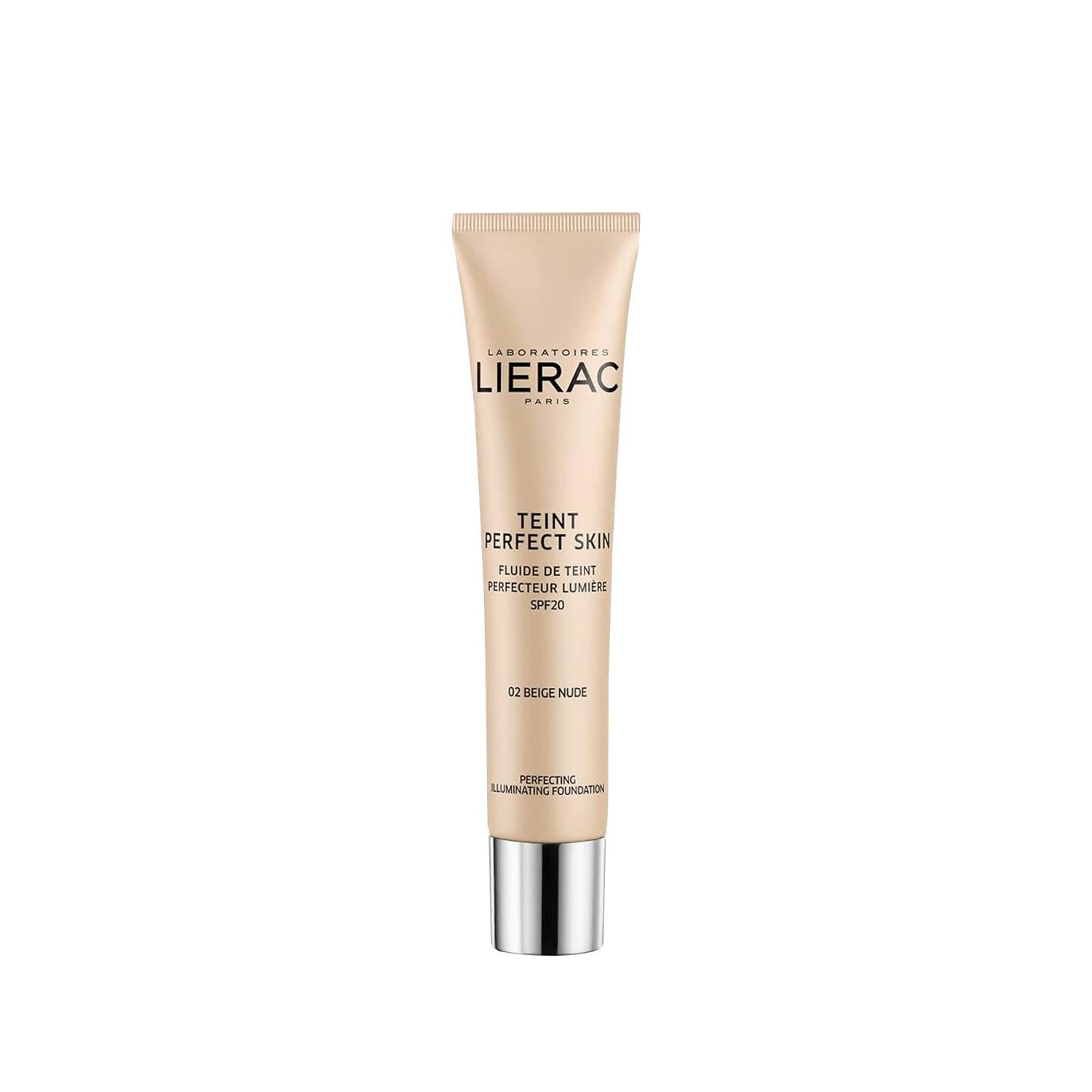 Lierac Teint Perfect Skin Foundation SPF 20 Nude 30 ml - Flawless Coverage with Sun Protection