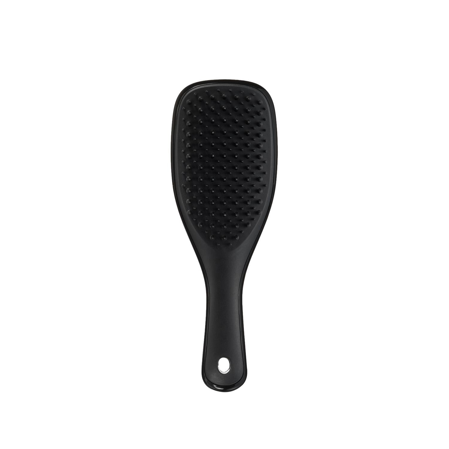 Tangle Teezer The Ultimate Detangler Mini Liquorice Black Hair Brush - Gentle Detangling, Portable Design