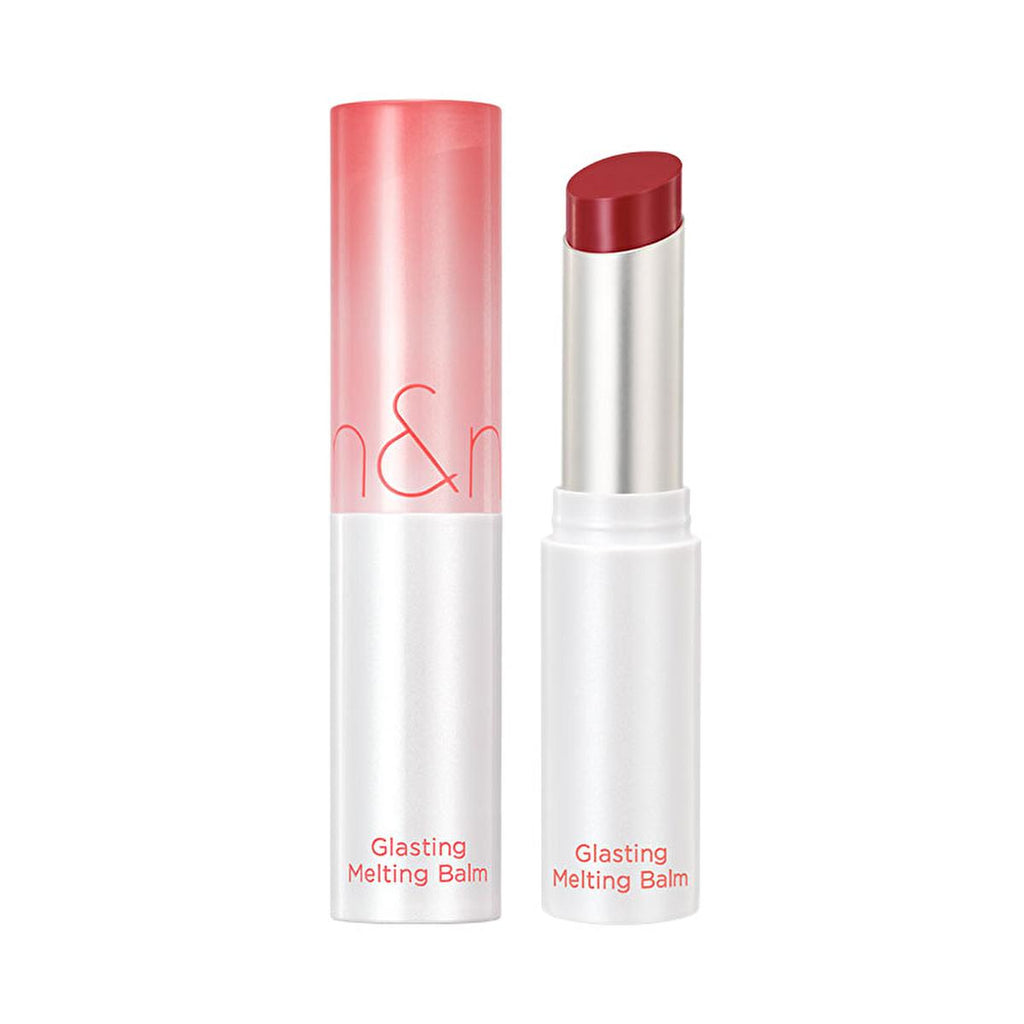 rom&nd Glasting Melting Balm - Vegan, Moisturizing Colored Lip Balm with Non-Greasy Shine - Hippie Berry