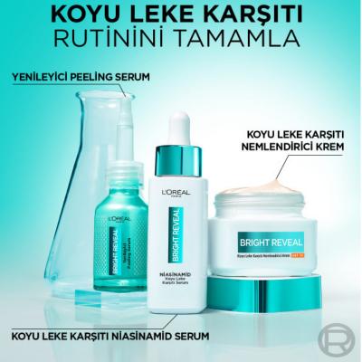 Loreal Paris Bright Reveal Niacinamide Dark Spot Serum - Anti-dark Spot, Non-comedogenic Skincare for Hyperpigmentation